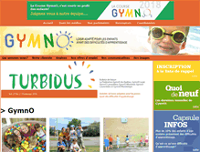 Tablet Screenshot of gymno.org